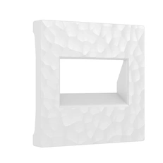 Изображение Накладка для двойной розетки Еthernet RJ-45 Hammer (белый) W1291101