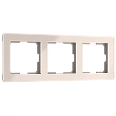 Изображение Рамка на 3 поста Acrylic айвори W0032743