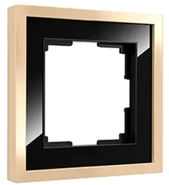 Черный / латунь изображение