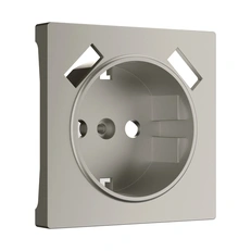 Изображение Накладка для розетки USB (дымчатый матовый) W1279504